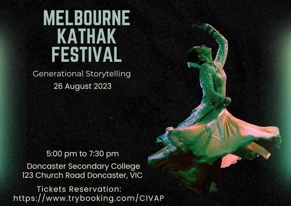 Melbourne Kathak Festival - Generational Storytelling