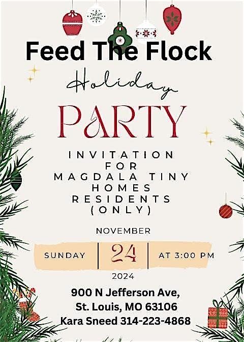 Feed The Flock Party