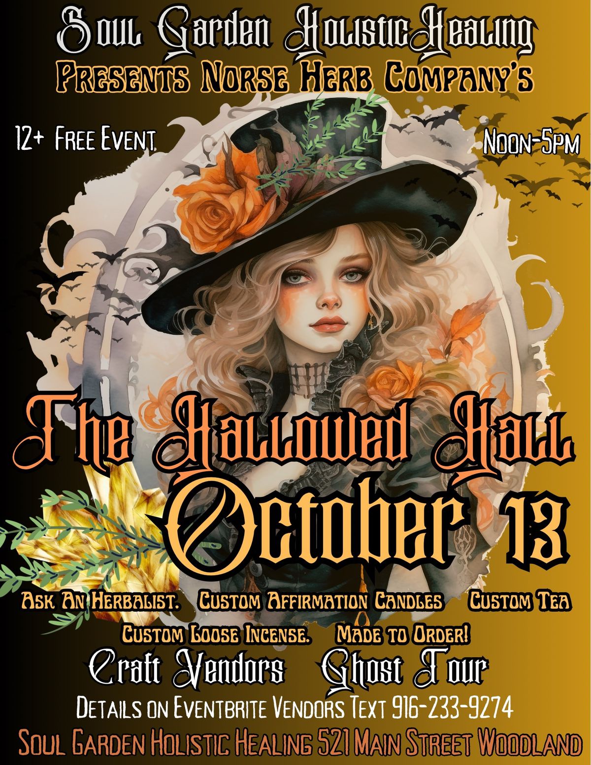 The Hallowed Hall-shopping &ghost tour