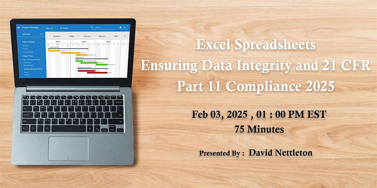 Excel Spreadsheets Ensuring Data Integrity & 21 CFR Part 11 Compliance 2025