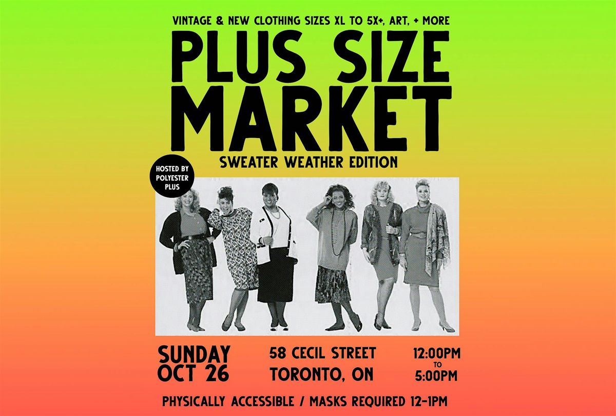Plus Size Fall Market - Toronto