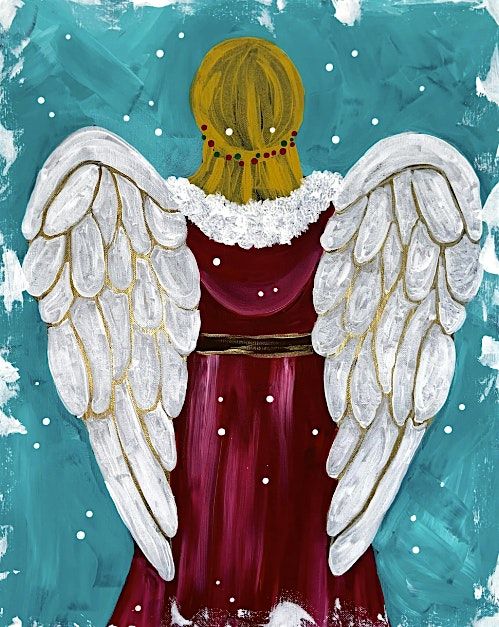 Winter Angel Paint and Sip