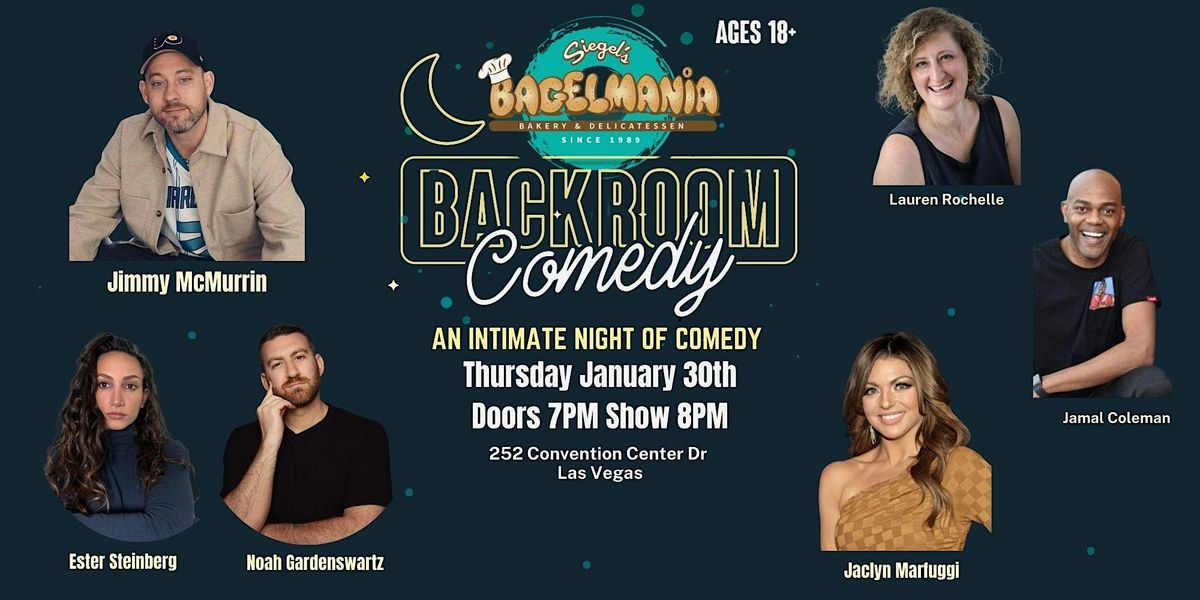 Back Room Comedy at Bagelmania