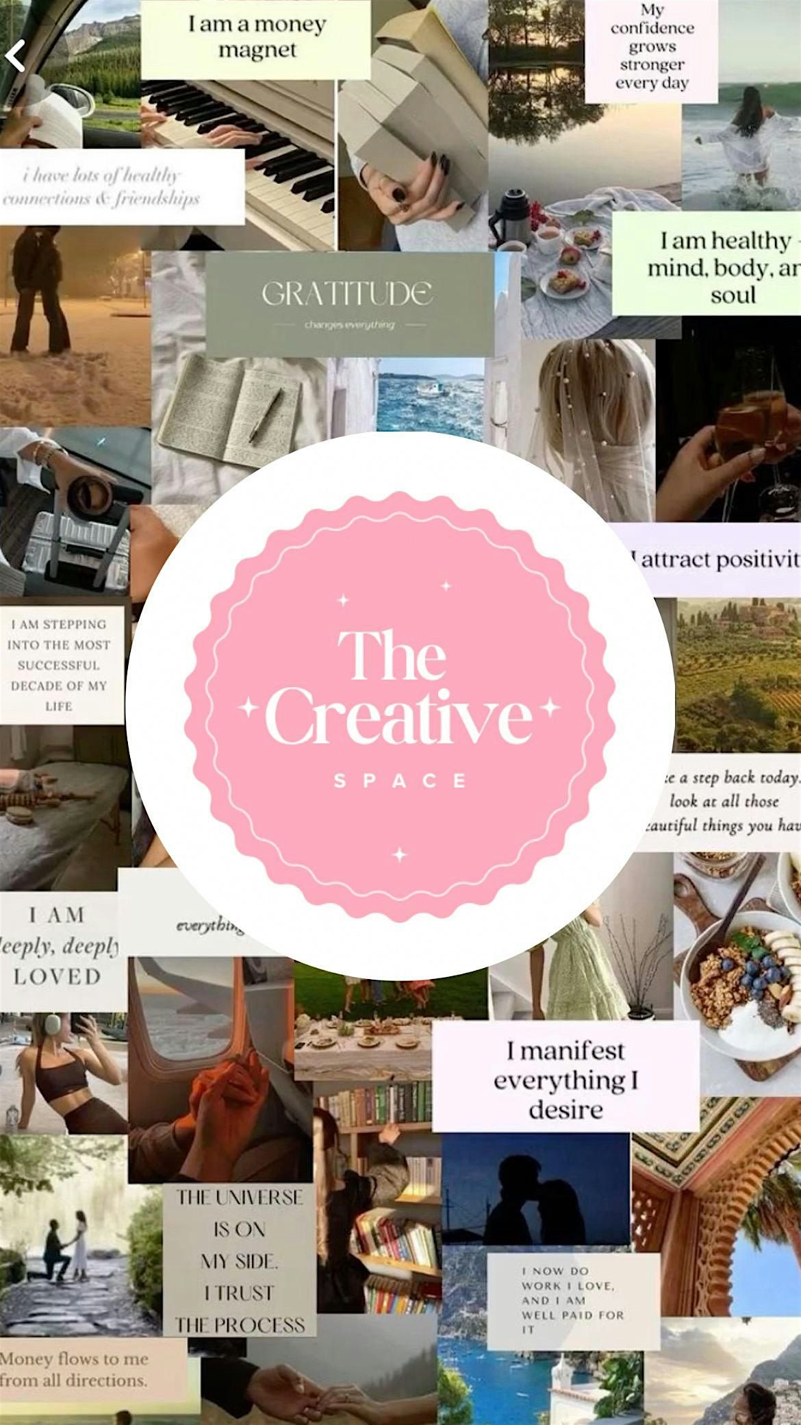 The Creative Space - Vision Board Workshop