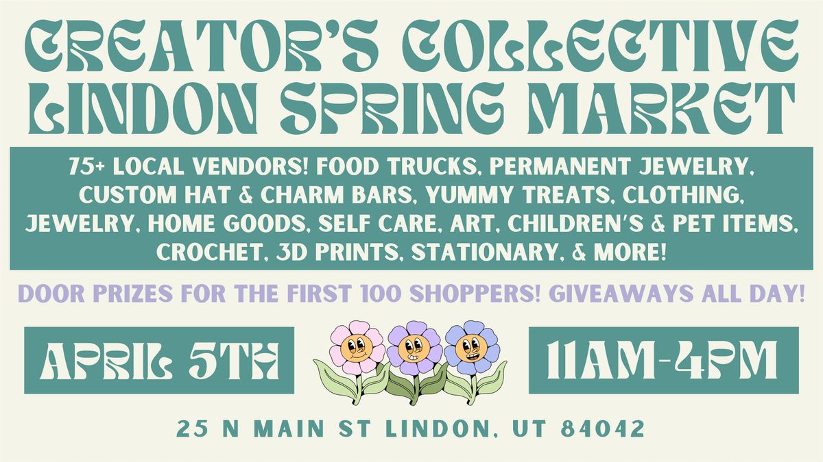 Creator's Collective Lindon Spring Market