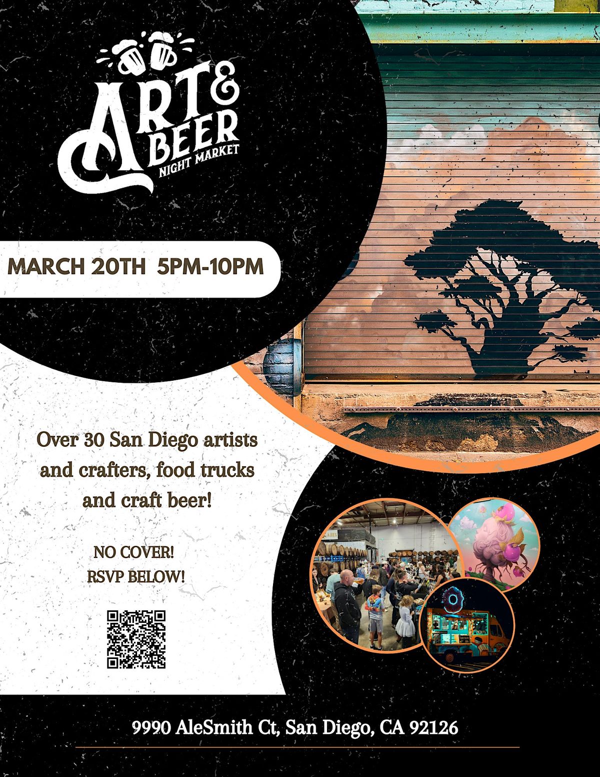 Art & Beer Night Market SD!