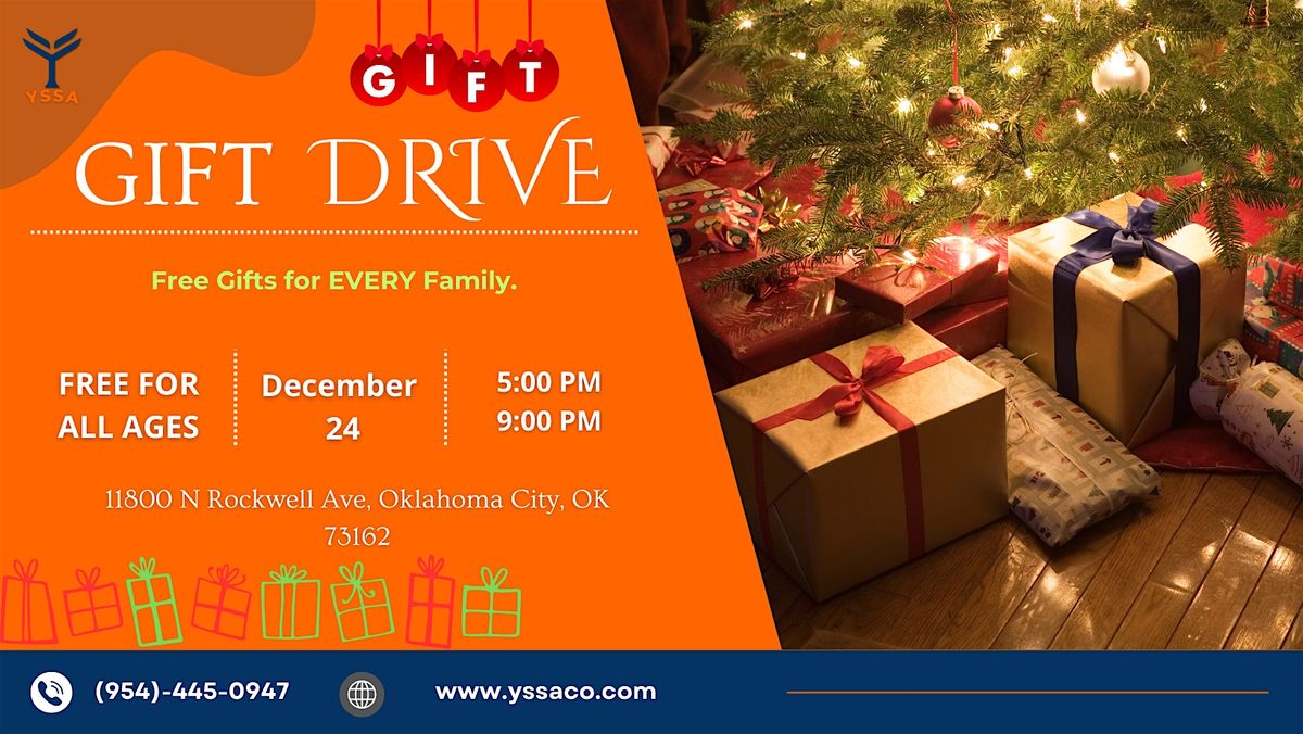 Christmas Eve Free Gift Drive Event