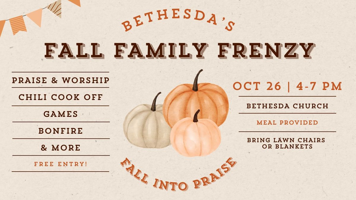 Bethesda's Fall Family Frenzy