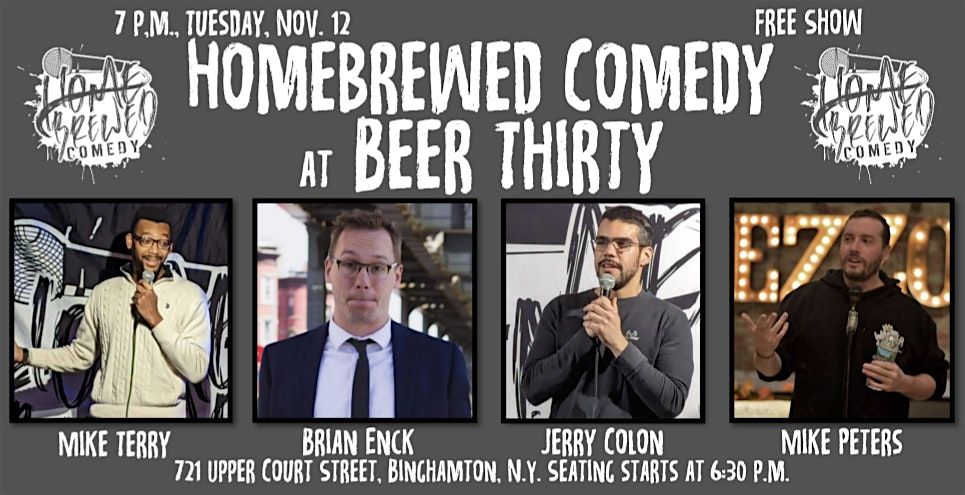 Homebrewed Comedy at Beer Thirty