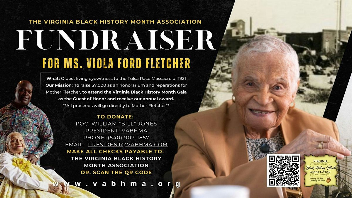 Ms. Viola Ford Fletcher - Virginia Black History Month Gala Award