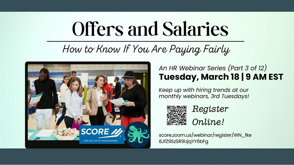 HR Webinar: Offers and Salaries - How to know if you are paying fairly