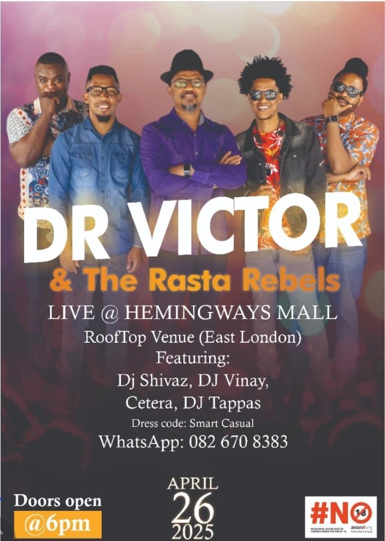 Dr Victor & The Rasta Rebels Live at Hemingways Mall (Rooftop) East London