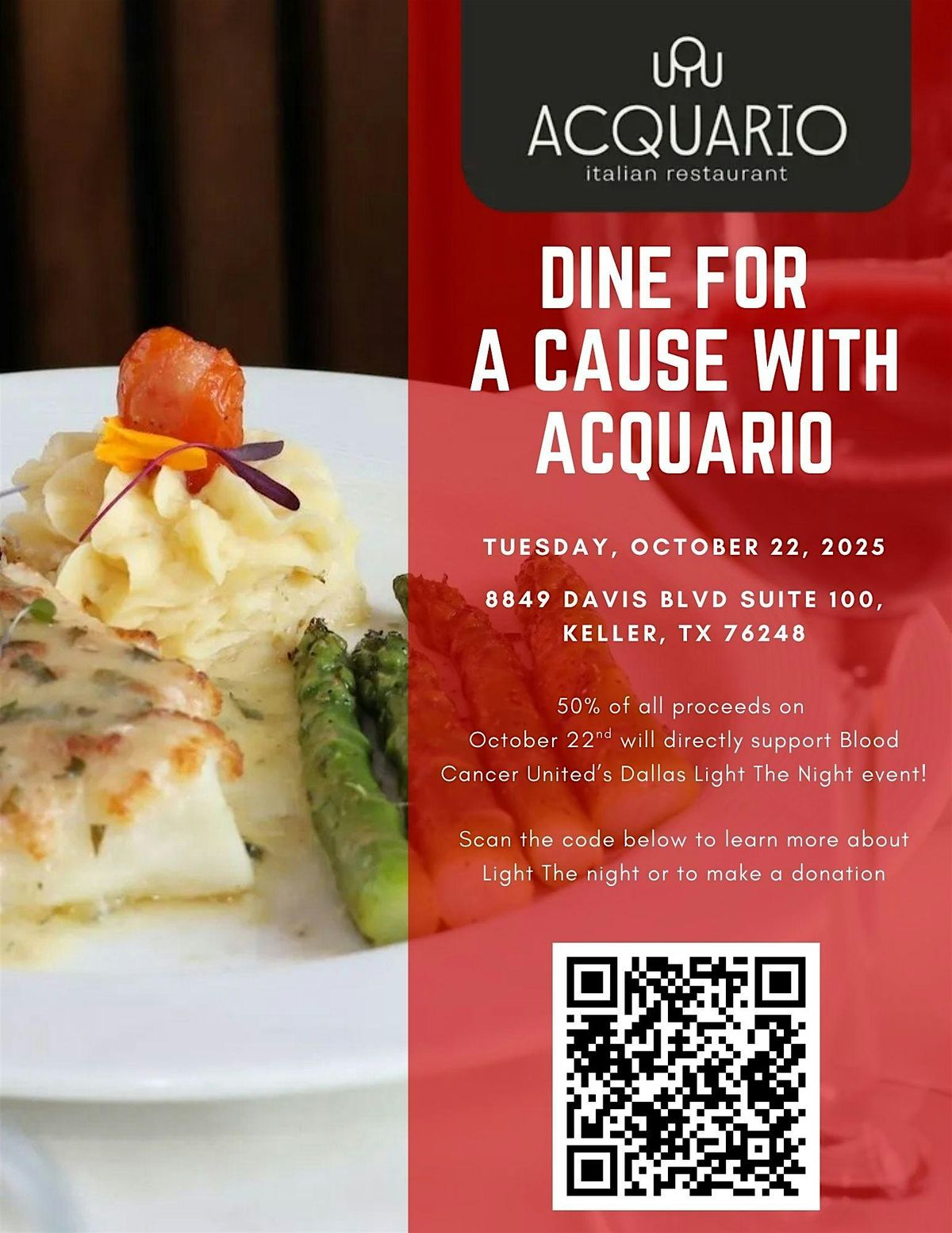 DINE FOR A CURE
