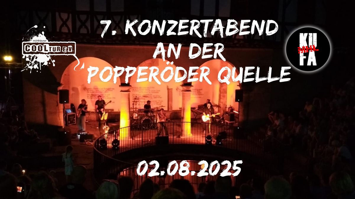 7. Konzertabend an der Popper\u00f6der Quelle 2025