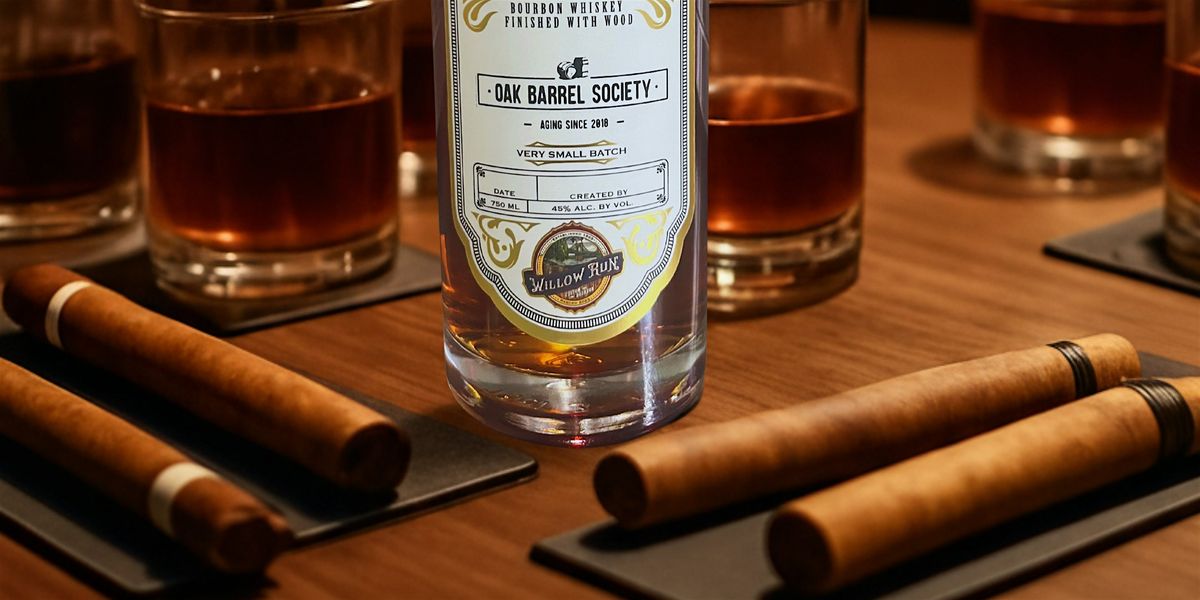 Bourbon & Cigar Mastery Experience: Blend, Bottle and Roll