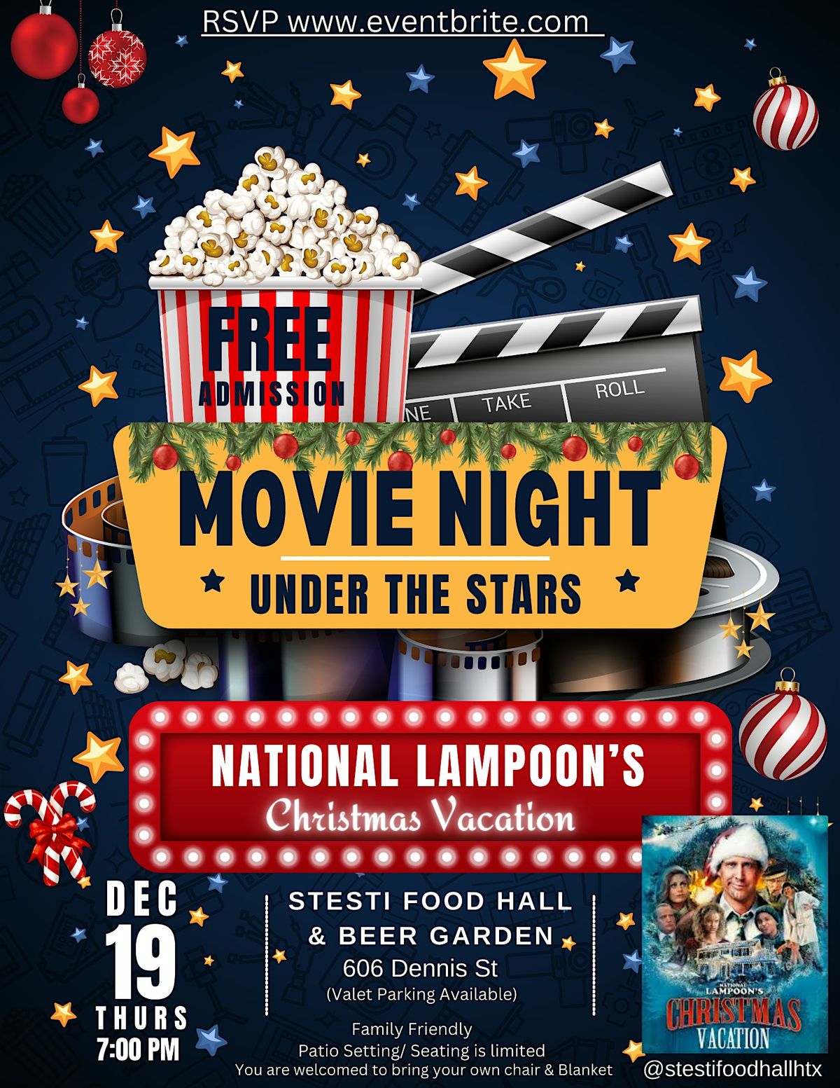 Movie Night Under the Stars: National Lampoon's Christmas Vacation