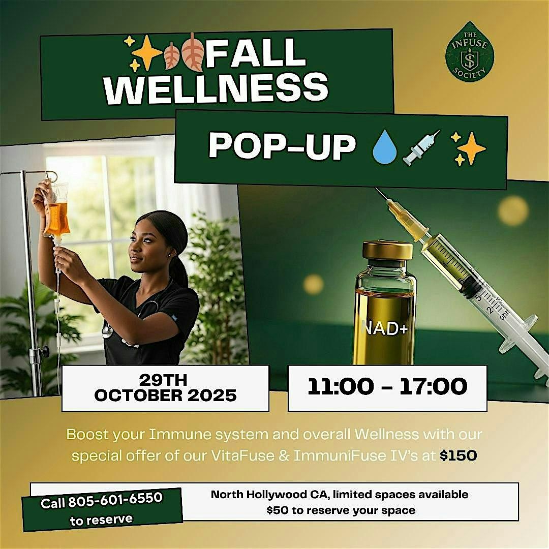 Fall Wellness Vitamin IV & Injection Pop-up