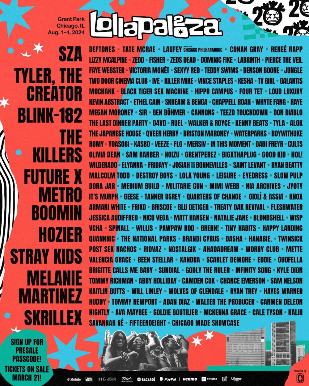 Lollapalooza: Blink-182 & Melanie Martinez - Sunday