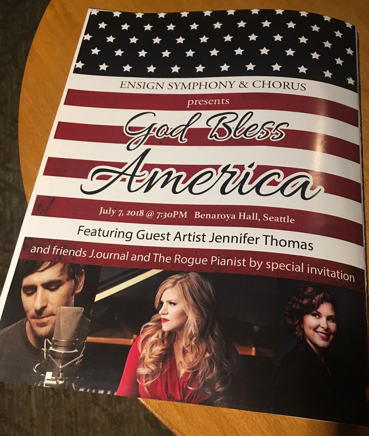 Ensign Symphony and Chorus - Americana at Benaroya Hall - Taper Auditorium