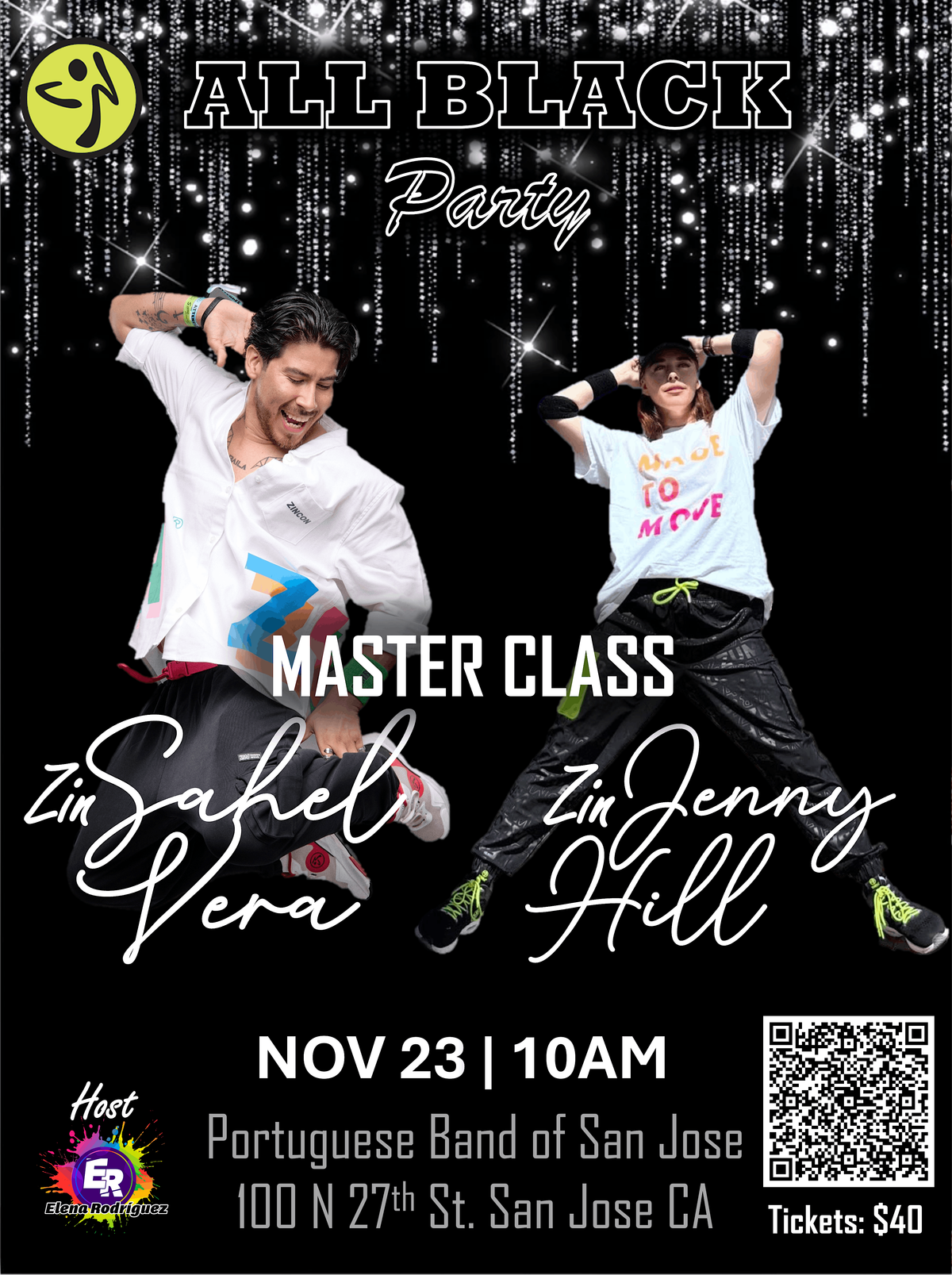 Zumba Master Class with ZIN Sahel Vera and ZIN Jenny Hill
