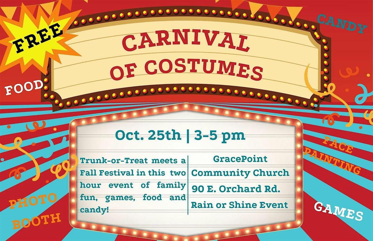 Carnival of Costumes - Trunk or Treat