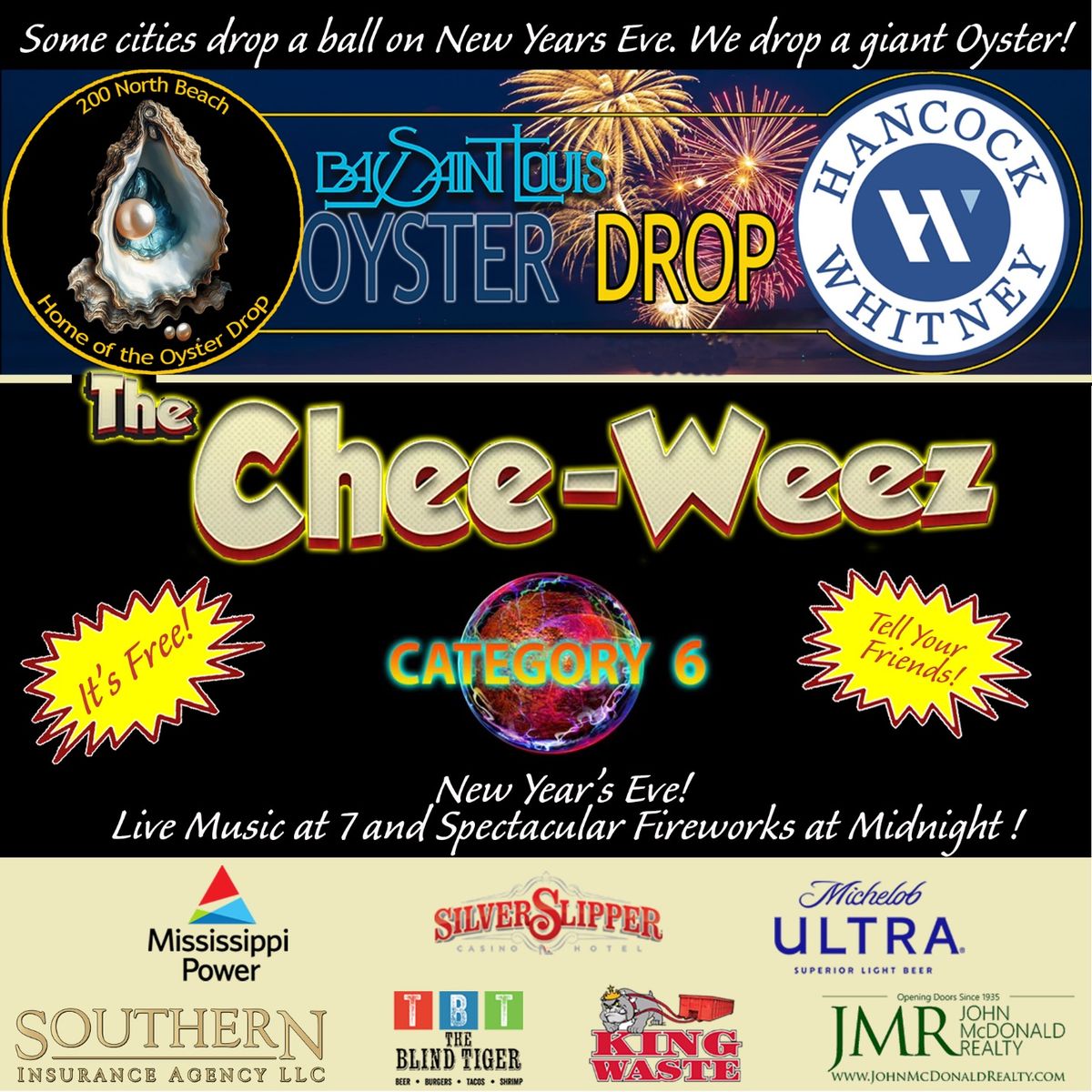 NYE Oyster Drop