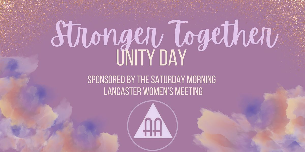 AA Stronger Together Unity Day