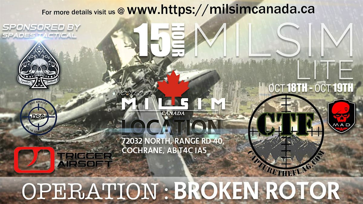 Operation: Broken Rotor