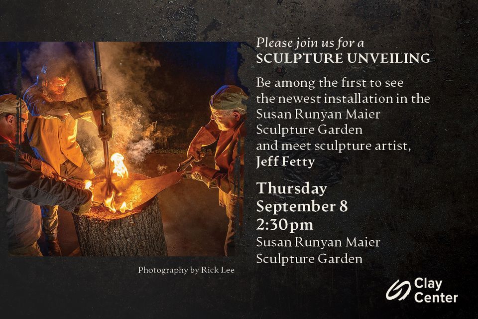 Sculpture Unveiling and Artist Talk featuring Sculptor Jeff Fetty