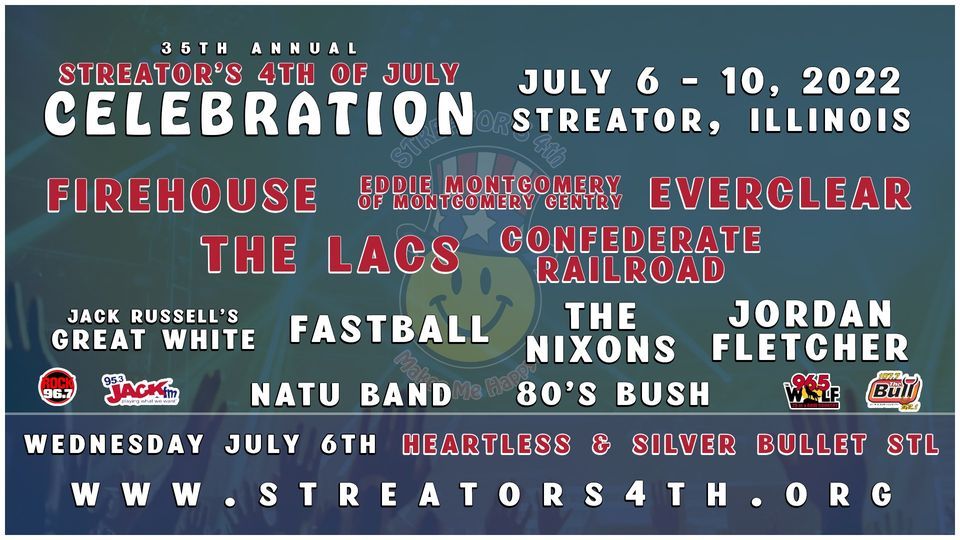 Eddie Montgomery Streators 4th of July Celebration, Northpoint Plaza, Streator, 8 July 2022