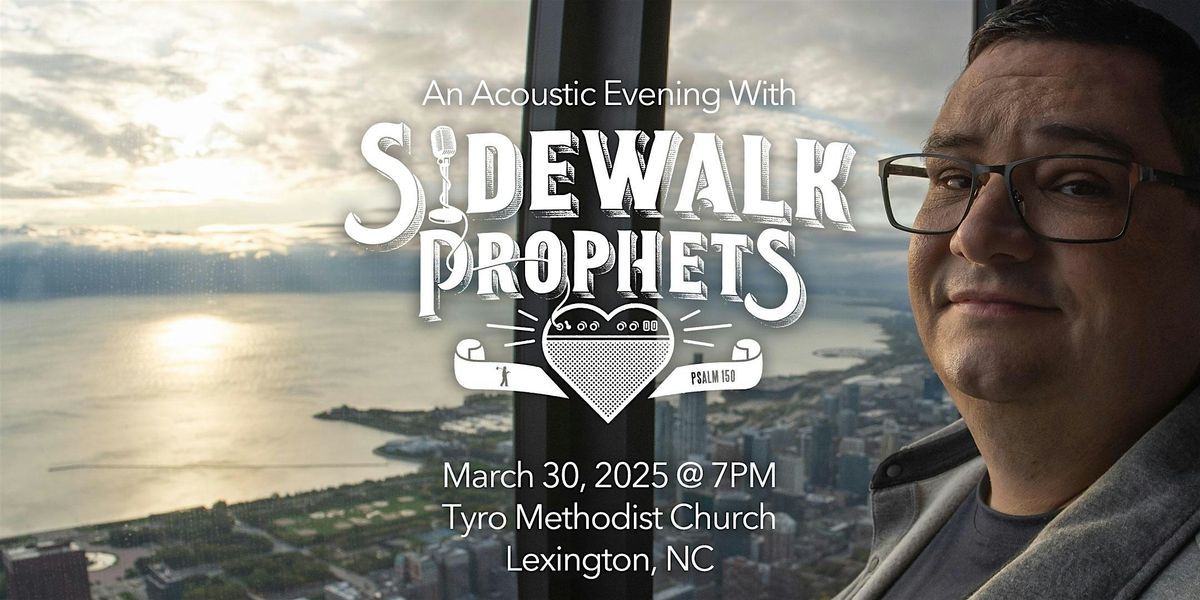 An Acoustic Evening W\/ Sidewalk Prophets-Lexington, NC