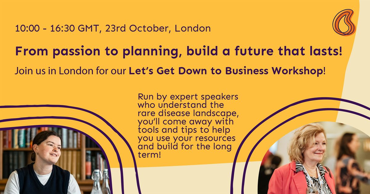 In-person workshop | Let's get down to business