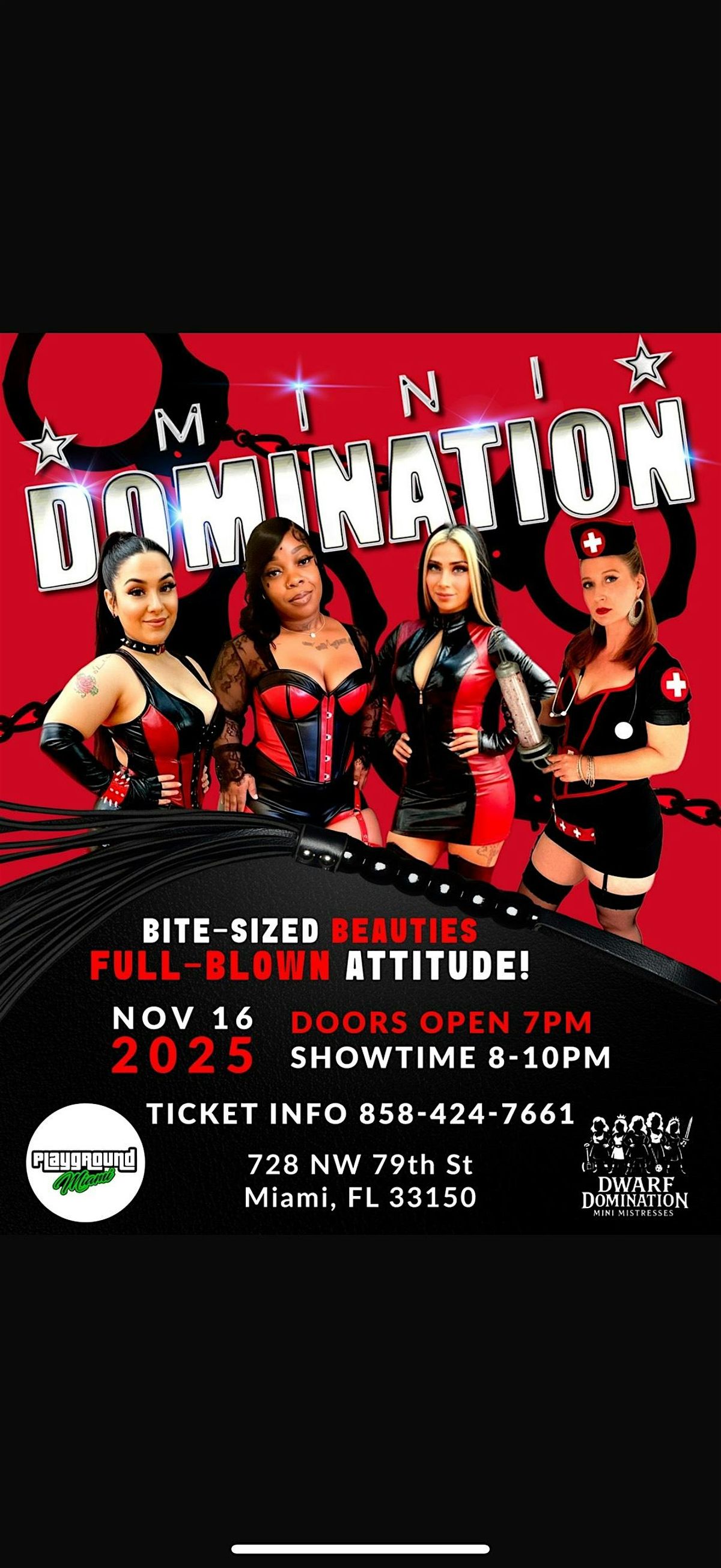 Dwarf Domination The Mini Mistresses show