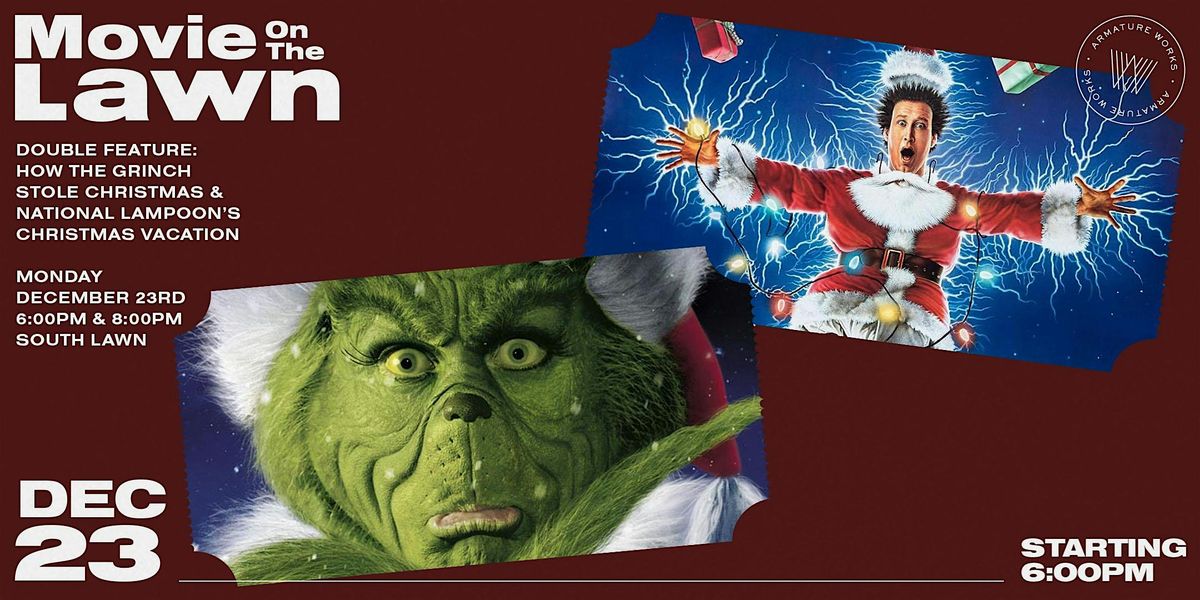 Movie on the Lawn Double Feature - The Grinch & National Lampoons Christmas