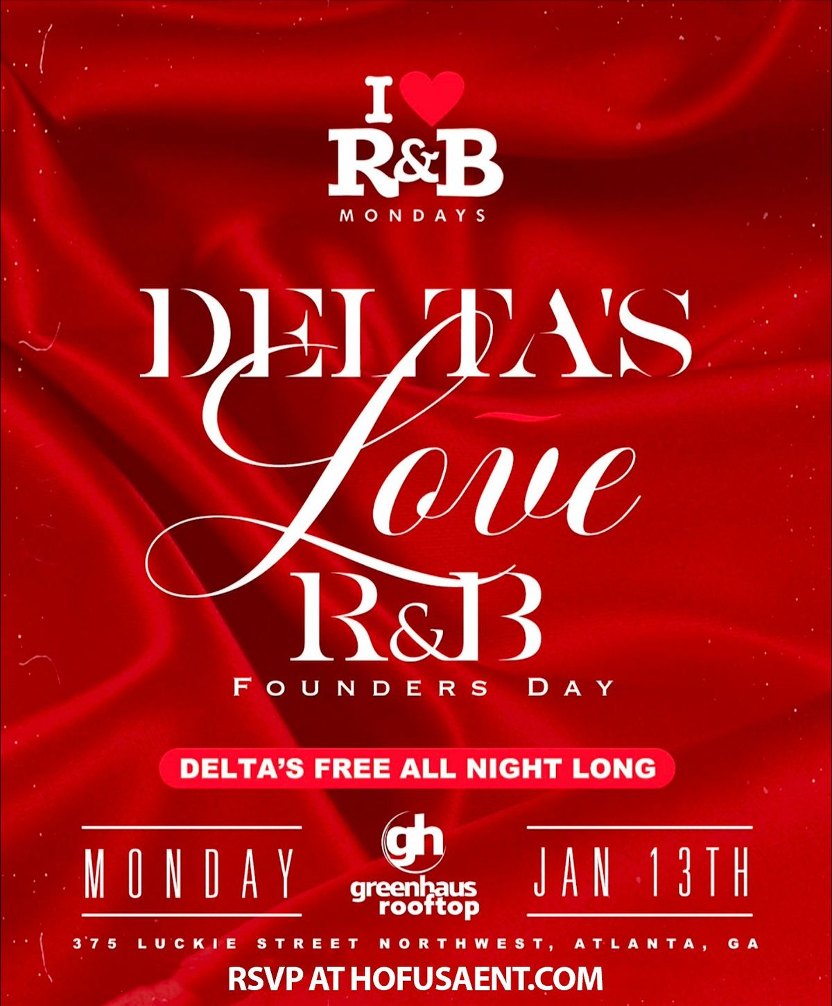 J13: DELTA FOUNDERS DAY R&B MONDAY