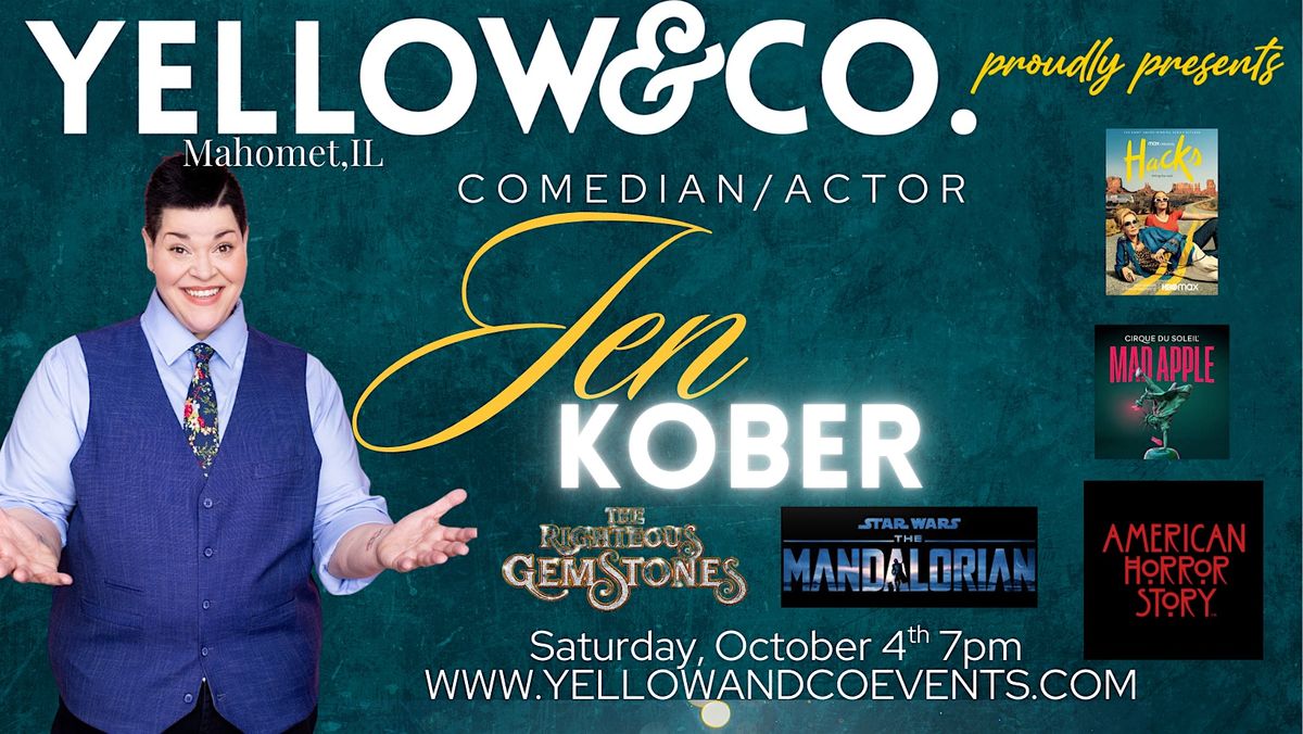 Yellow and Co. presents Comedian Jen Kober