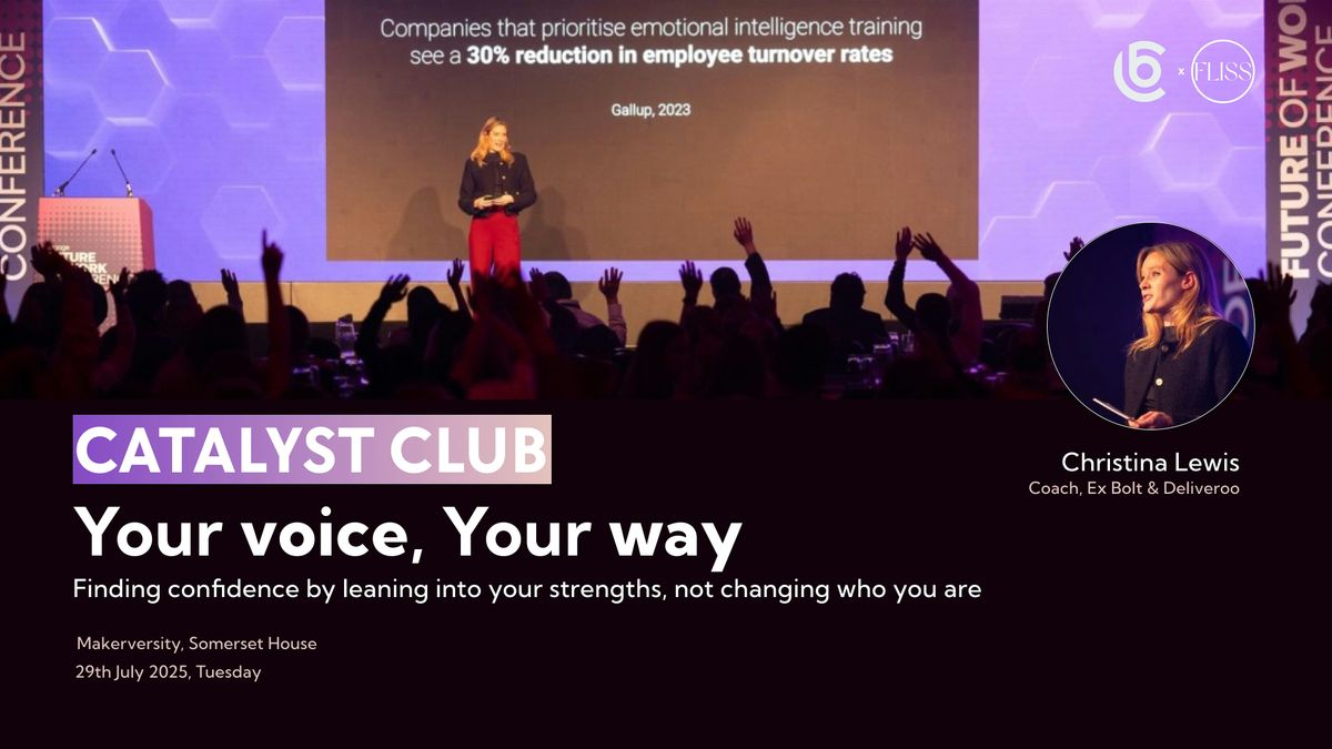 Your Voice, Your Way: A Confidence & Leadership Strengths Workshop