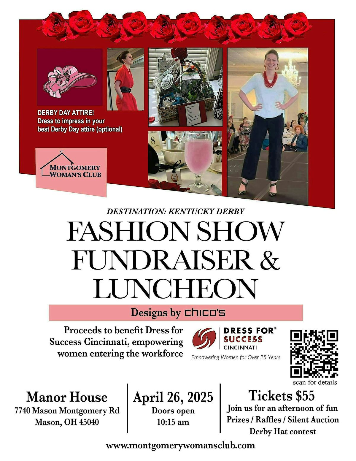 Montgomery Woman's Club Fashion Show Fundraiser Luncheon