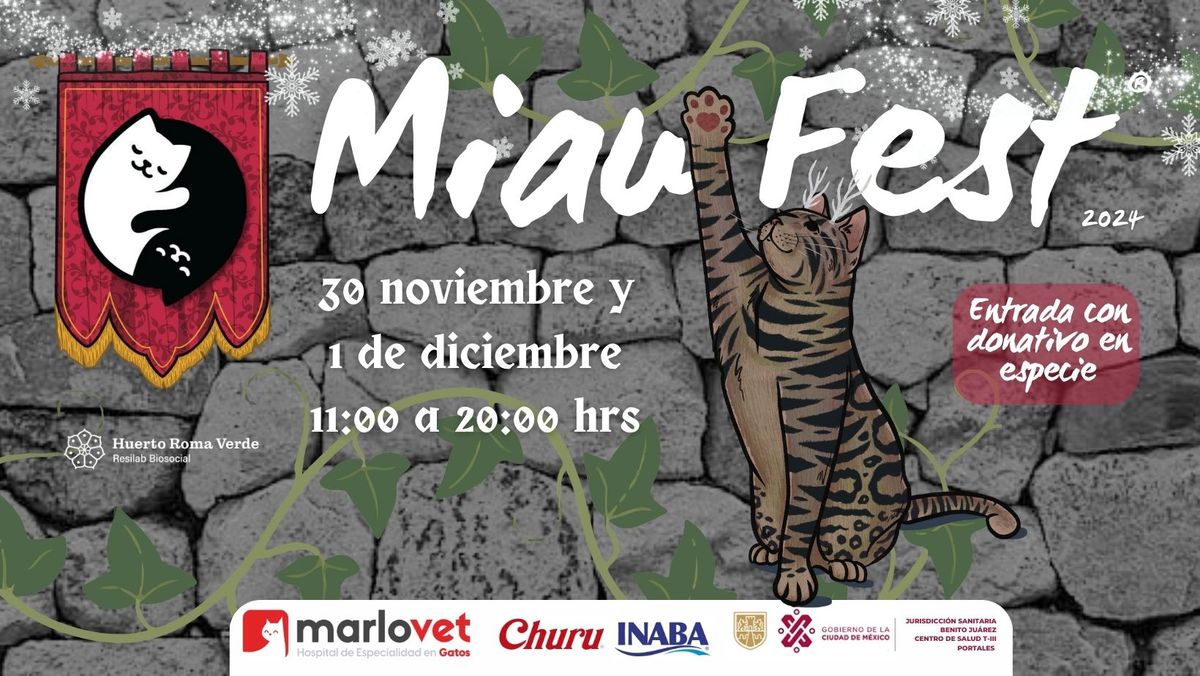 Miau Fest 8a edici\u00f3n Medieval  \ud83d\udc51\ud83c\udff0 \ud83d\ude3d