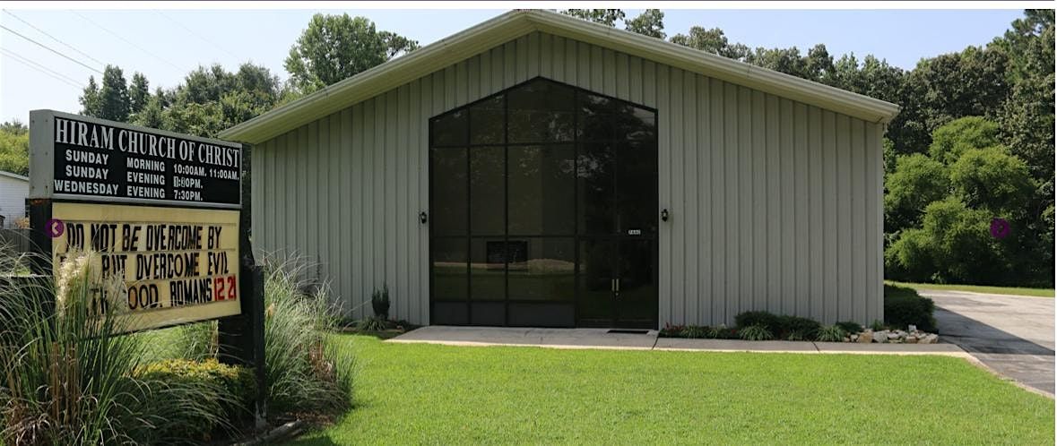 Hiram Church of Christ Worship Service
