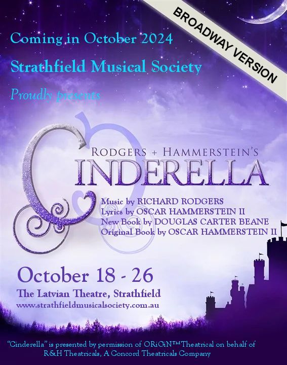 \u201cCinderella: Broadway Version\u201d at Strathfield Musical Society 