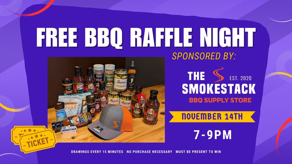 Free BBQ Raffle Night