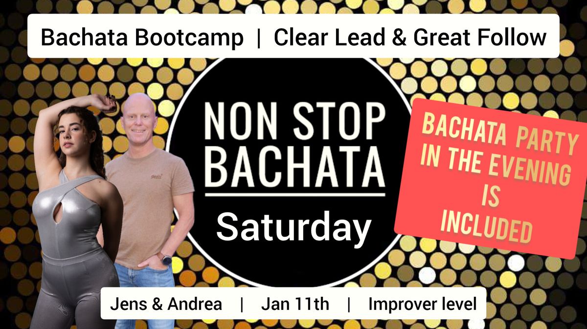 Clear Lead & Great Follow Bachata Bootcamp with Jens & Andrea