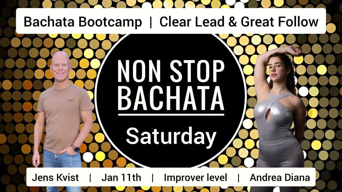 Clear Lead & Great Follow Bachata Bootcamp with Jens & Andrea