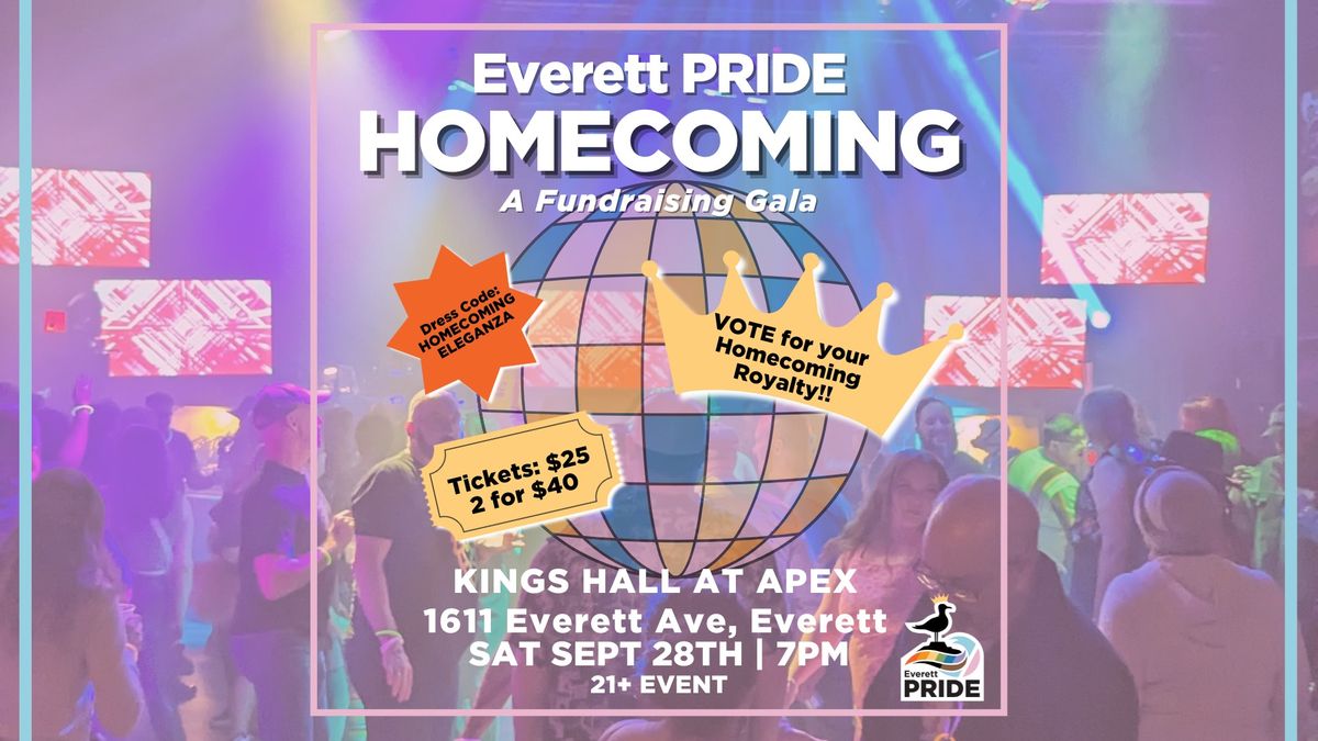 Everett Pride Homecoming A Fundraising Gala