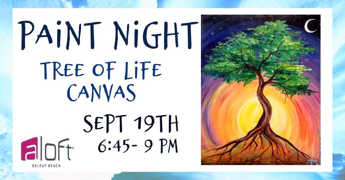 Tree of Life Paint Night 