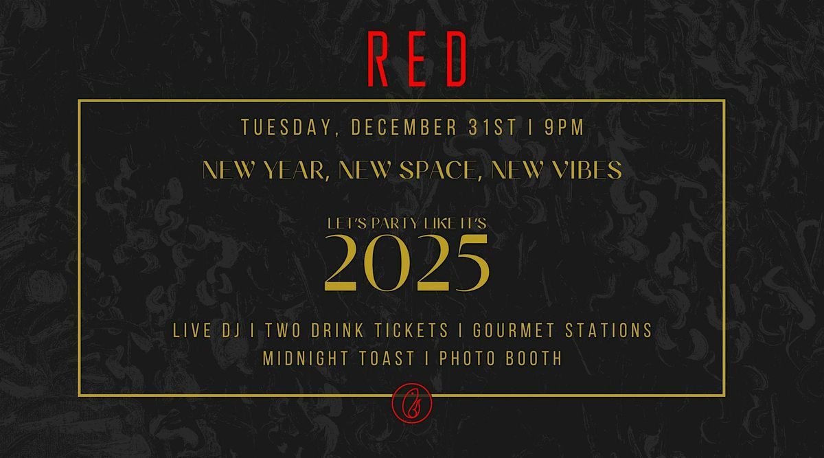 New Year's Eve Party at RED