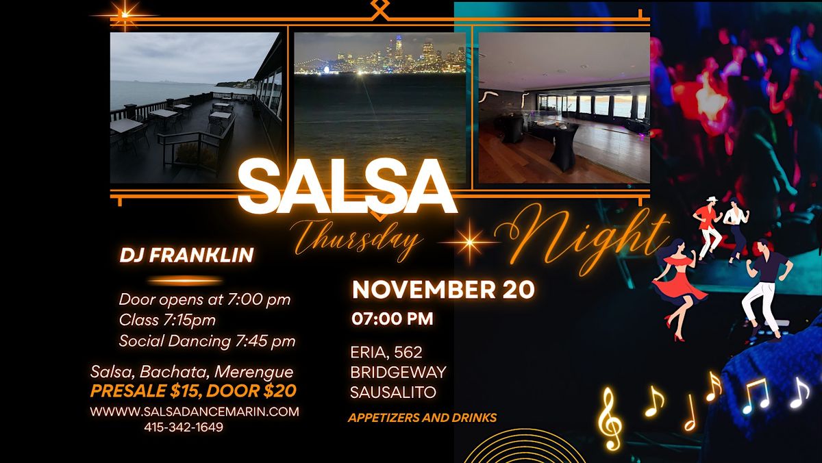 Salsa Thursday in Sausalito