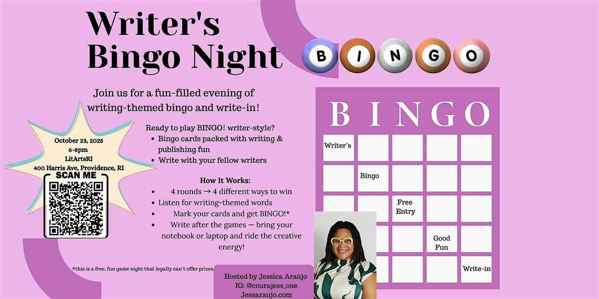 Writer's Bingo and Write-In