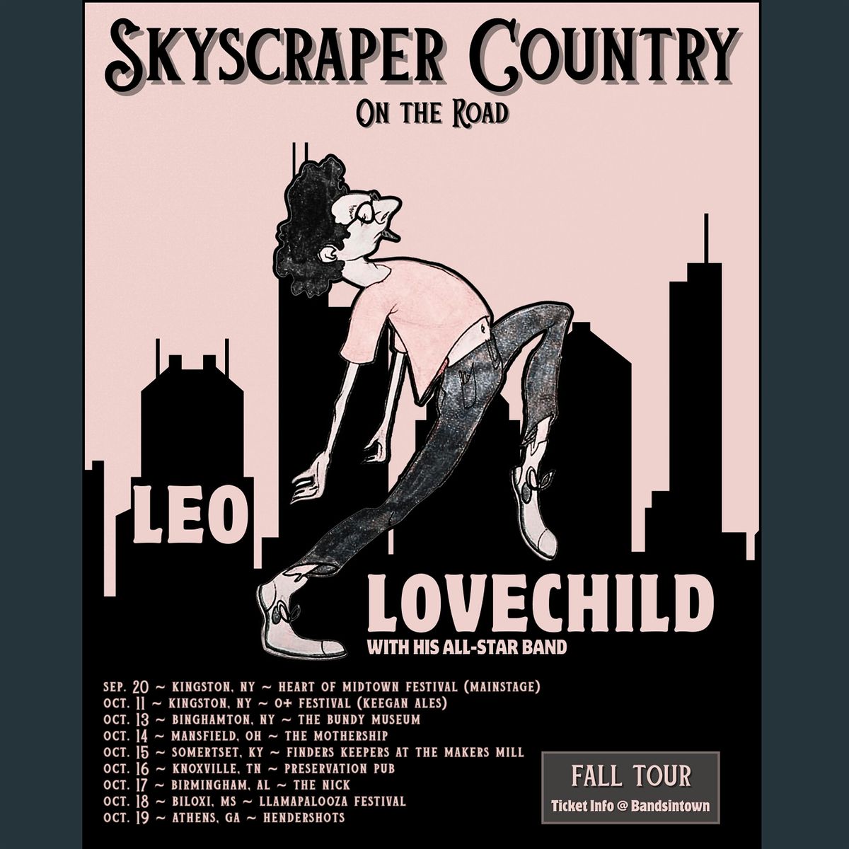 Leo Lovechild Fall Tour: Live at the Bundy Museum